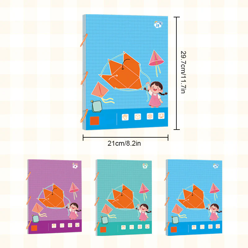 👶✨Pull String 3D Geometry Learning Book - Image 8