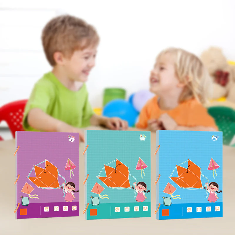 👶✨Pull String 3D Geometry Learning Book - Image 9