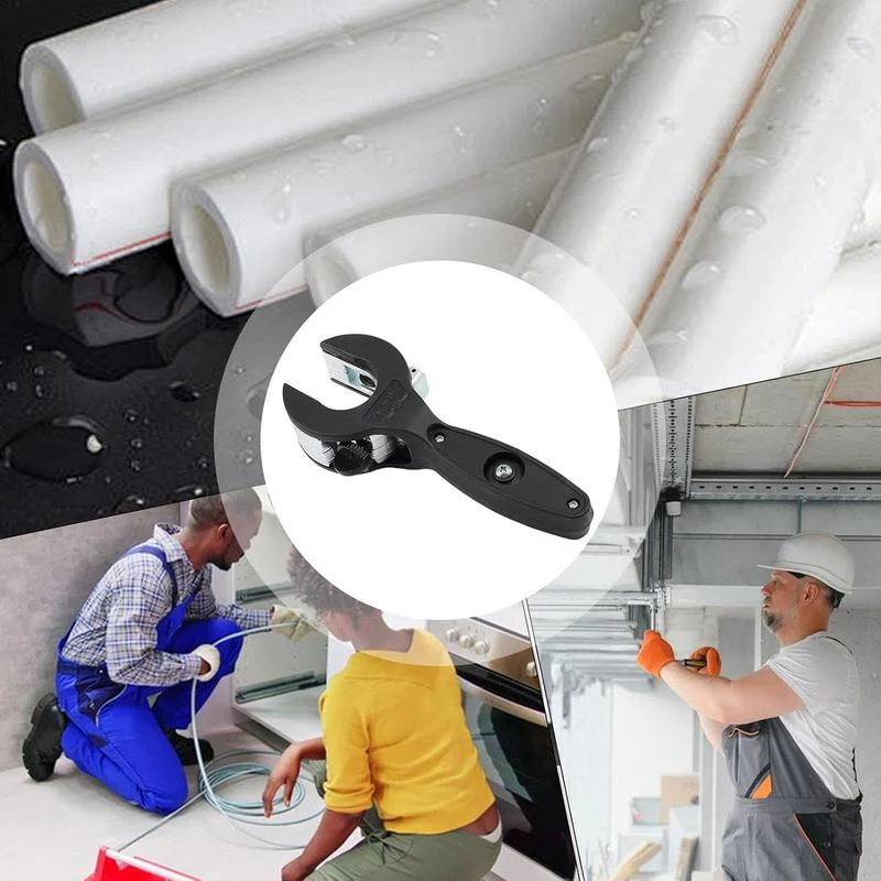 Ratchet-type Pipe Cutter, One-hand Fast Pipe Cutting Tool, for Cutting 5/16-1-1/8 inch Stainless Steel Copper Aluminium - Image 5