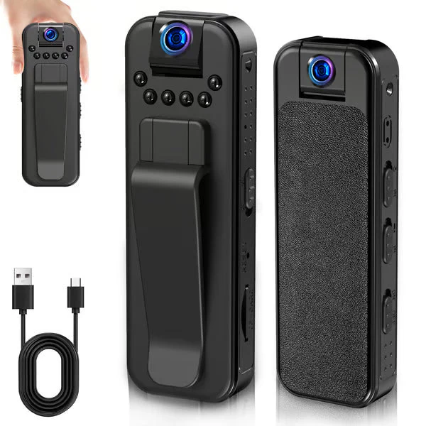 🏆🔥HD 1080P Rechargeable Mini Body Camera With Night Vison&Rotating Lens📷️ - Image 3