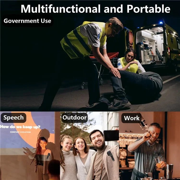 🏆🔥HD 1080P Rechargeable Mini Body Camera With Night Vison&Rotating Lens📷️ - Image 5