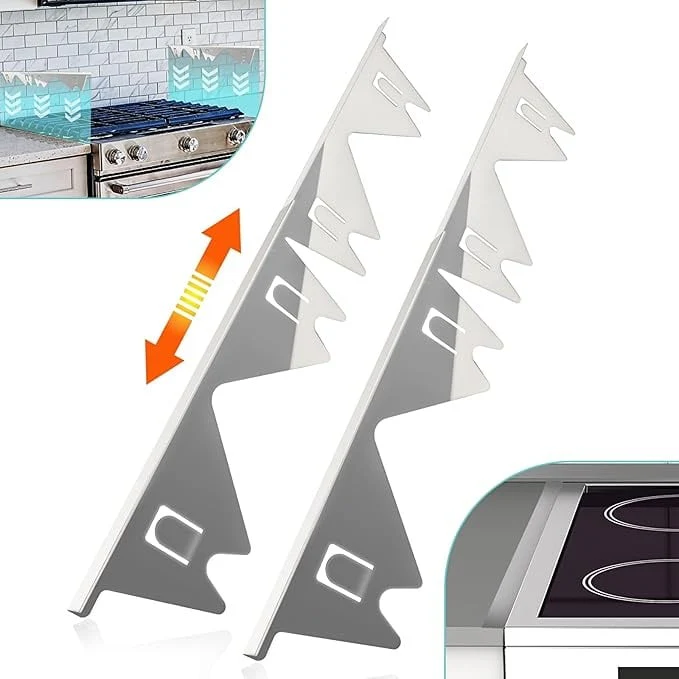 đ„Retractable Stainless Steel Stove Gap Covers - Image 9