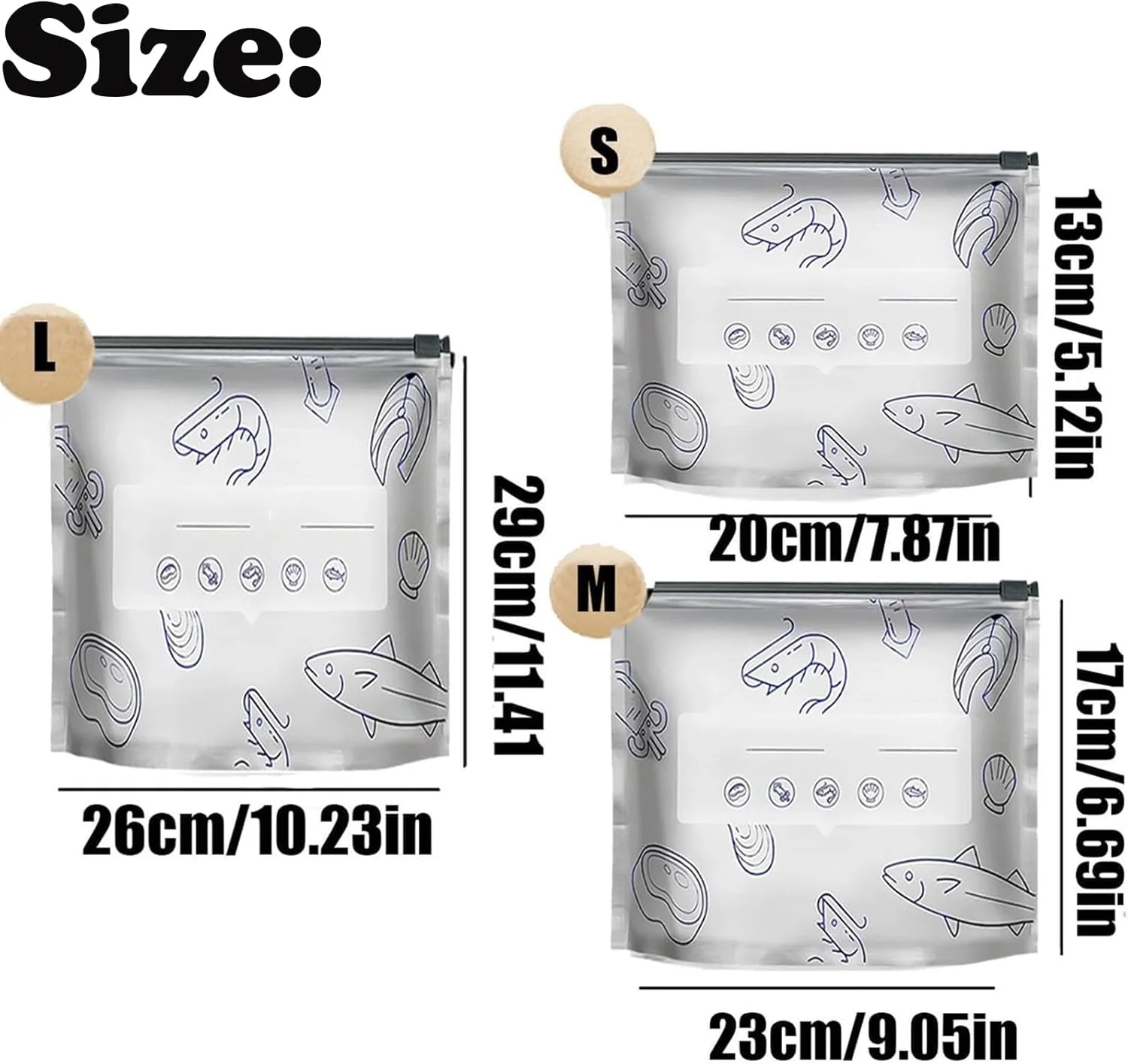 Reusable Aluminum Foil Freshness Seal Bags 🍴✨（1 Set 10 PCS） - Image 6
