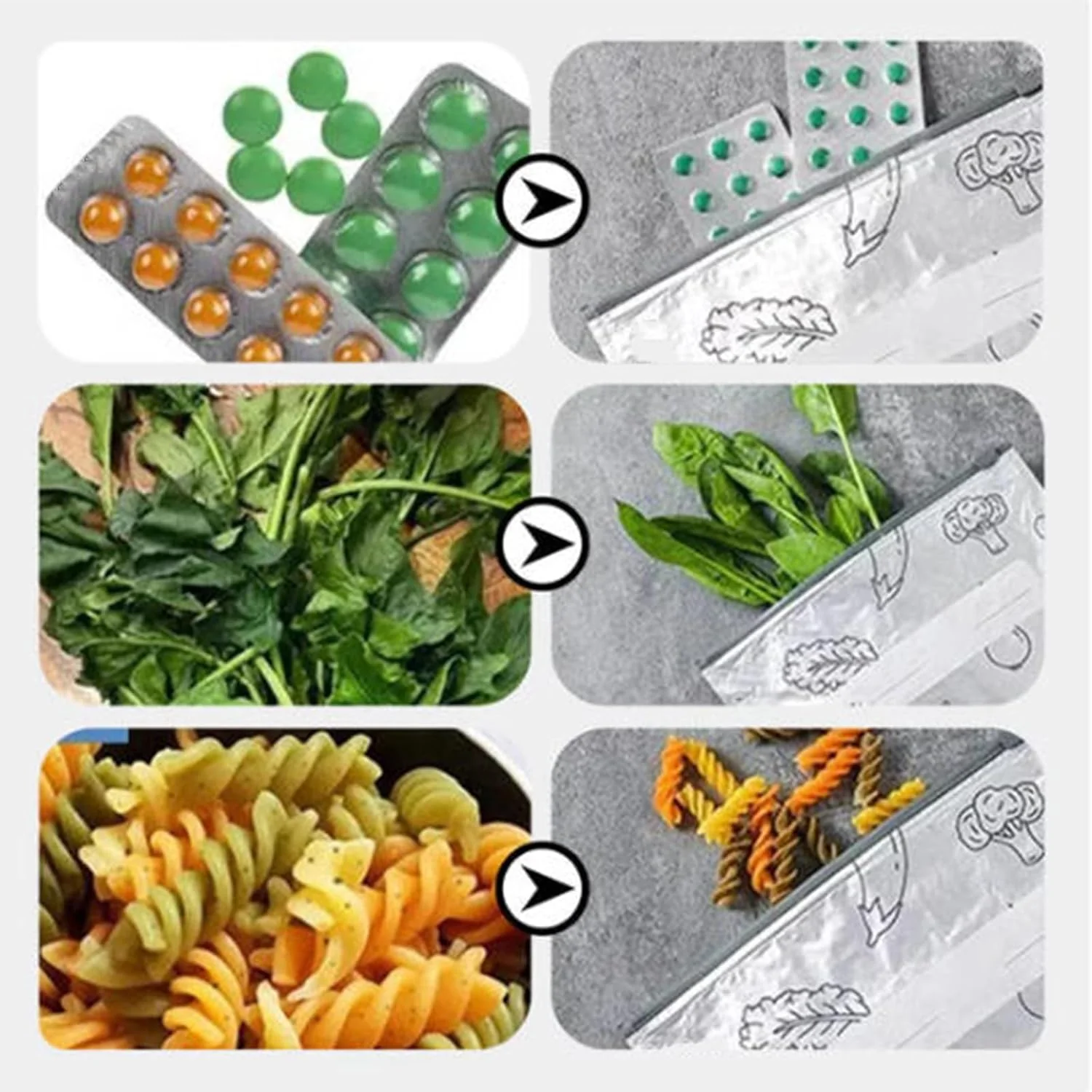 Reusable Aluminum Foil Freshness Seal Bags 🍴✨（1 Set 10 PCS） - Image 8