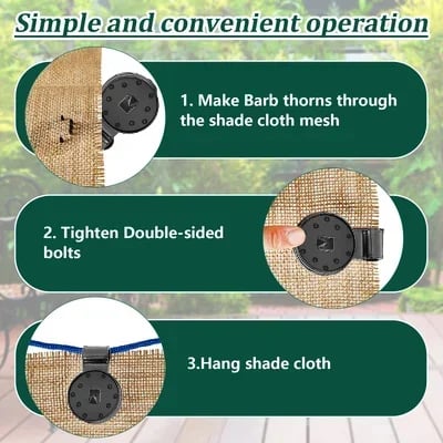 Shade Cloth Heavy Duty Lock Grip - Image 7