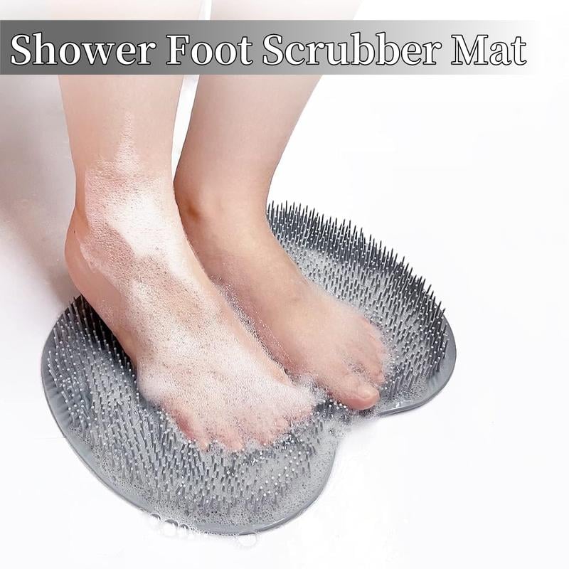 Silicone Shower Foot Scrubber Mat - Image 6