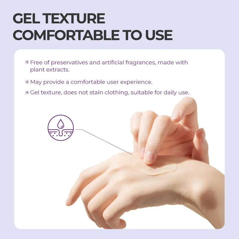 Skin Soothing Gel, Containing Indian Safflower Root Extract and Tea Tree (Mentha) Leaf Extract - Image 5