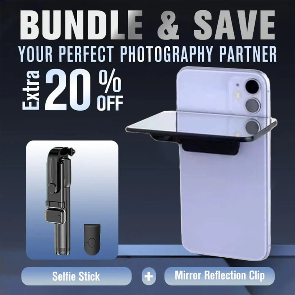 🔥Smartphone Camera Mirror Reflection Clip Kit - Image 8