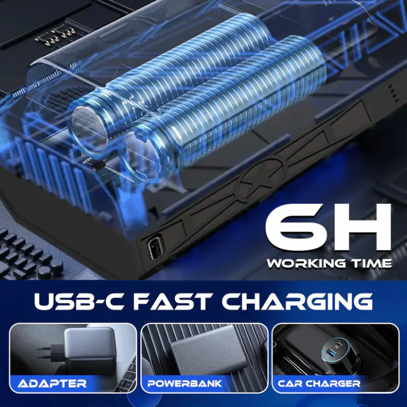 TIKTROVE Snow Master Pro LED Turbo Blower - Image 2