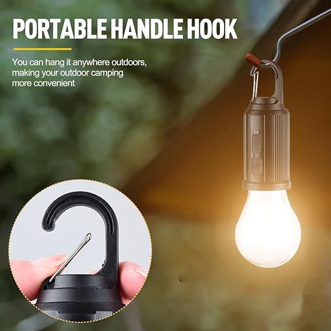 🔥Solar Tent Lights USB Rechargeable Led Camping Lantern - Image 3