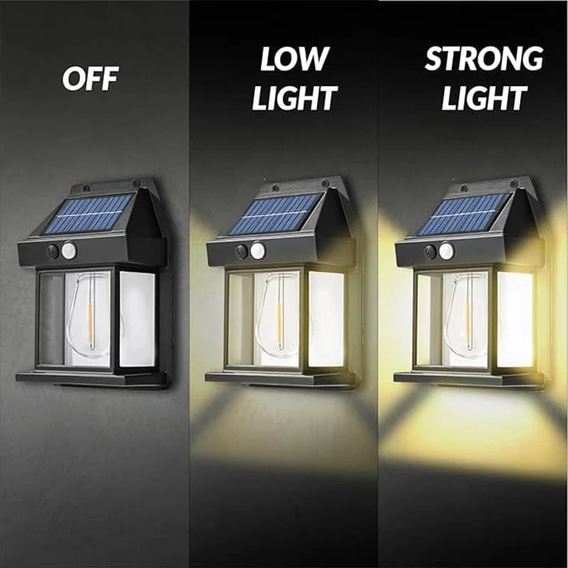 🔥☀️ Solar Wall Lights - Vintage Edison Style with Smart Motion Sensor! ☀️ - Image 2