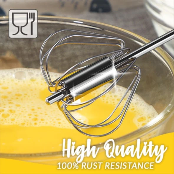Stainless Steel Semi-Automatic Whisk - Image 5