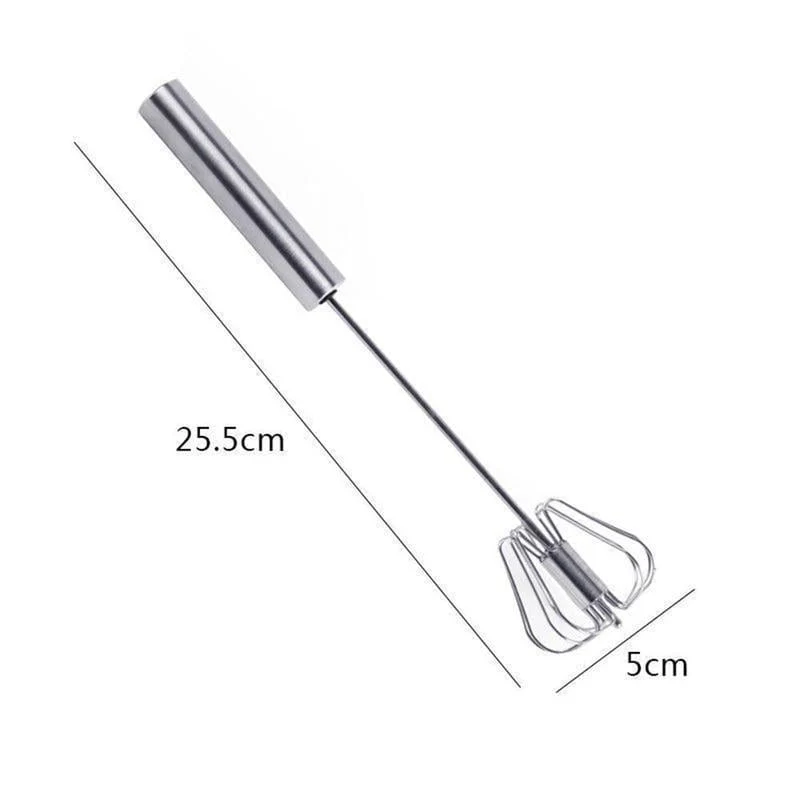 Stainless Steel Semi-Automatic Whisk - Image 7