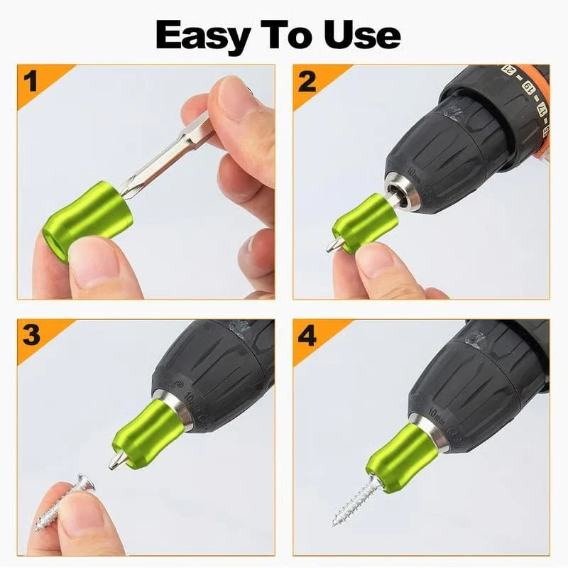 🔥 🛠️ Stop Dropping Screws – Magnetic Ring Upgrade for Any Bit - Image 2