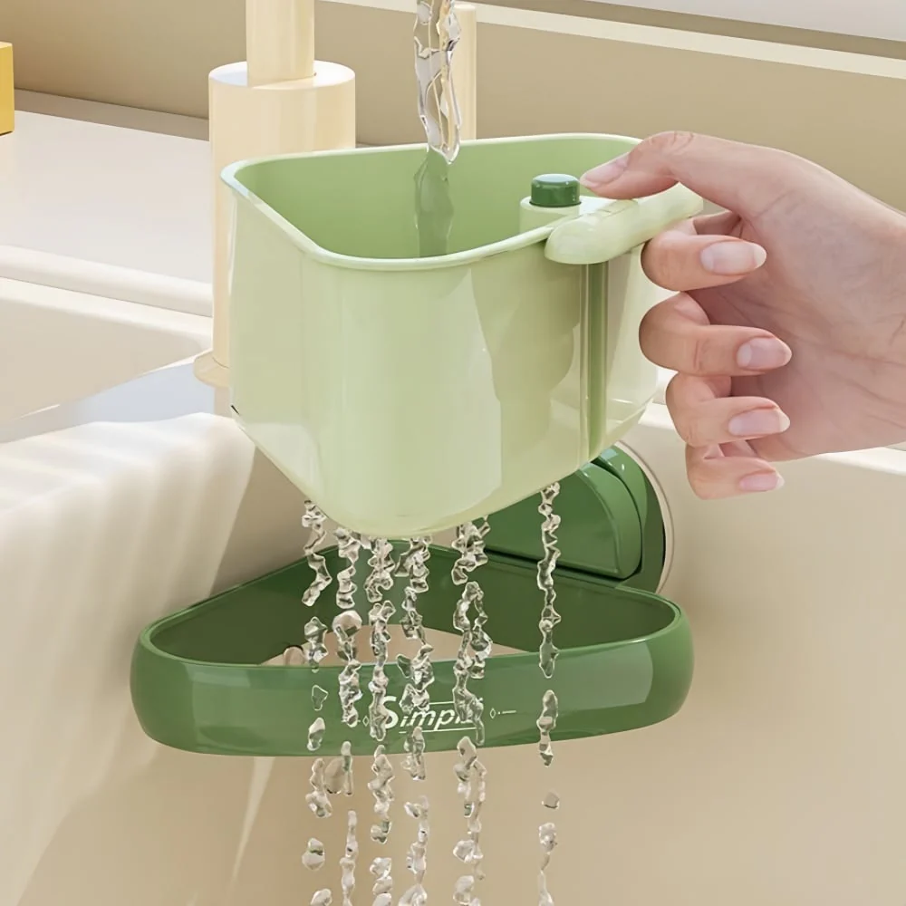 Suction Cup Sink Corner Rack - Image 5