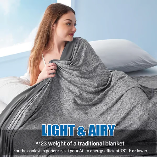Summer Cooling Blanket ~ Instantly chill your nights, sleep dry and deep. - Image 12
