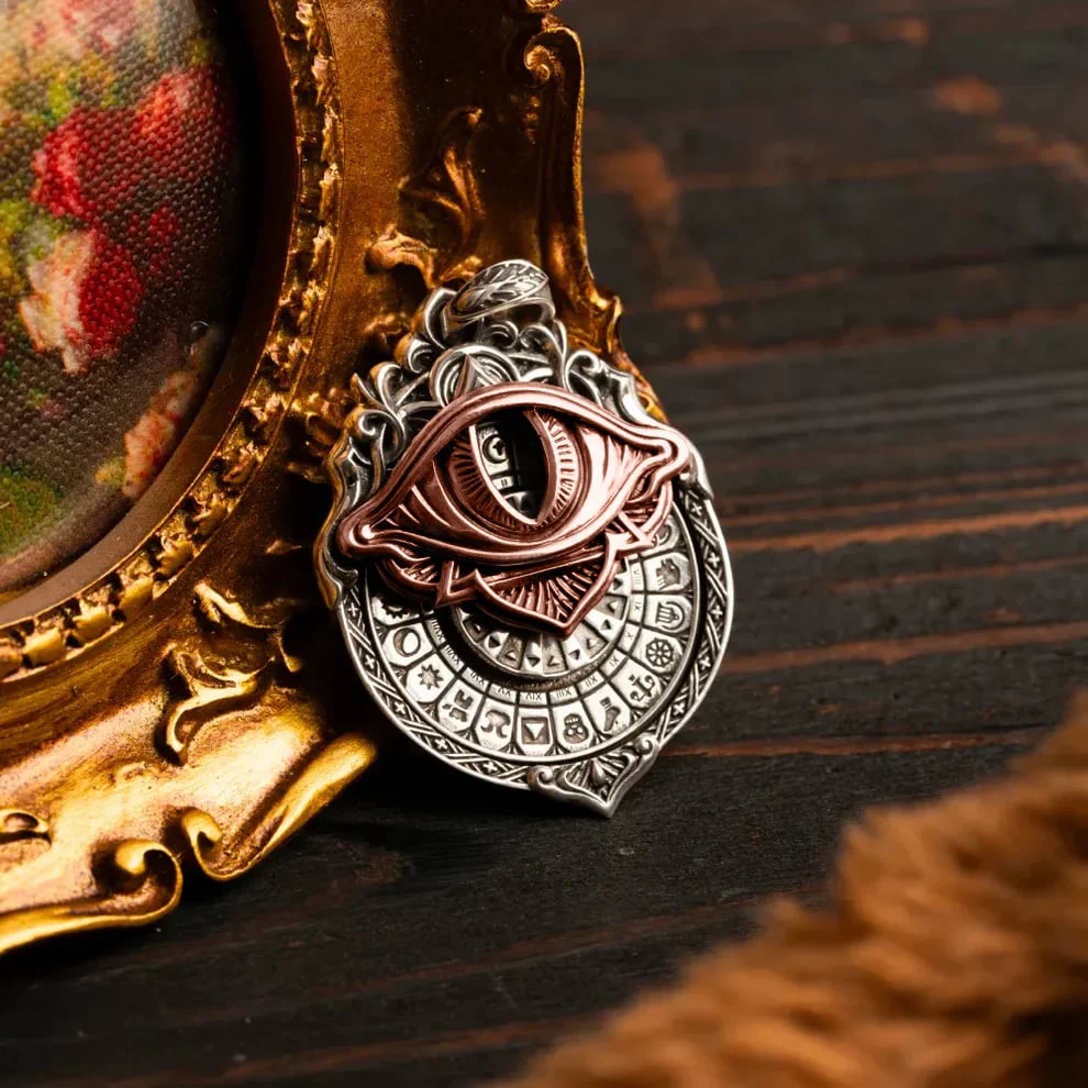 🔥👁️🗨️Handmade Tarot Vision Pendant: Connect to Cosmic Wisdom Anytime(✨Comes with instruction manual) - Image 21