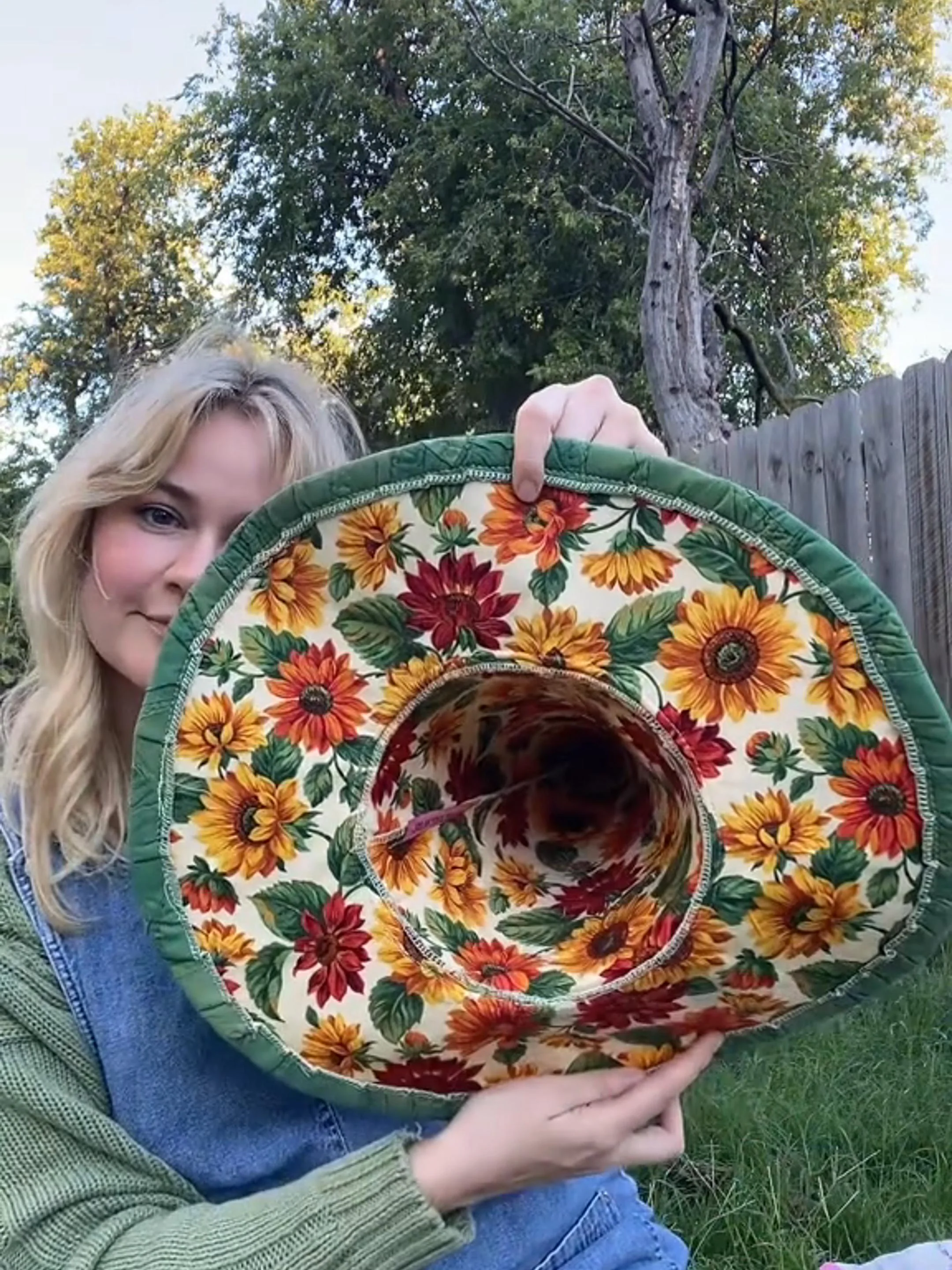 The Quilted Witch Hat | Handcrafted Folk Art Hat - Image 10