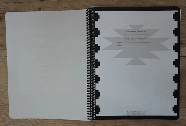 🔥🖤📚Themed Yearly Planner(✨Hardcover Book) - Image 2
