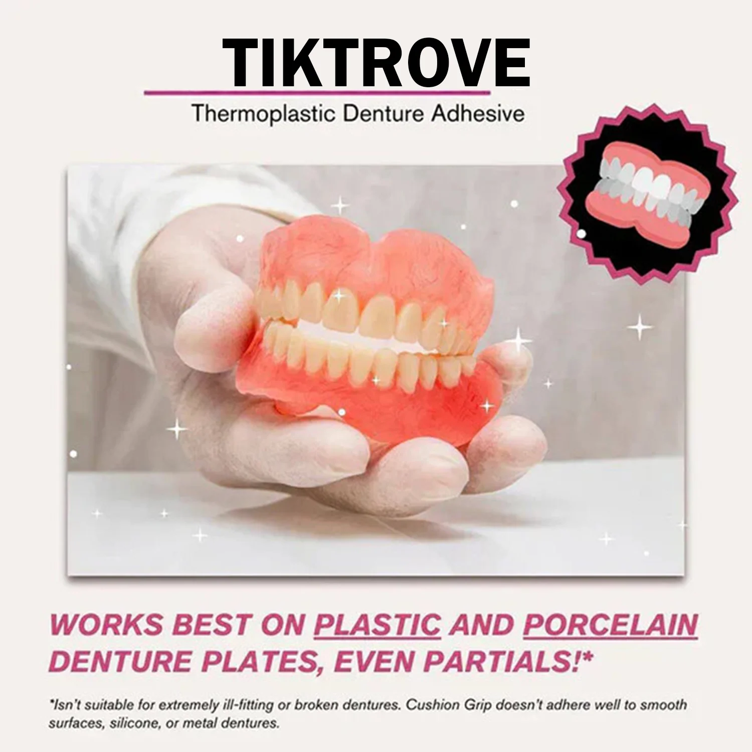 Thermoplastic Denture Adhesive ✨🎁 - Image 7