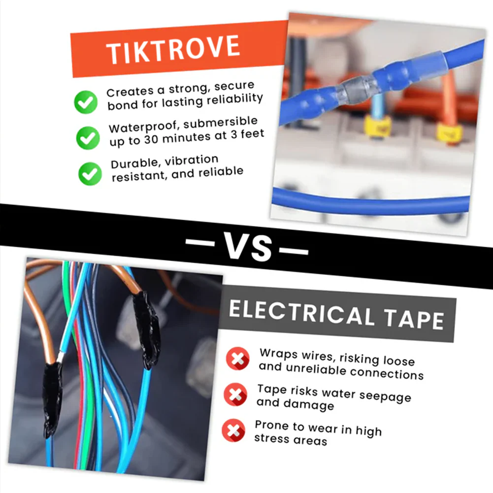 Tiktrove Waterproof Solder Wire Connector Kit - Image 9
