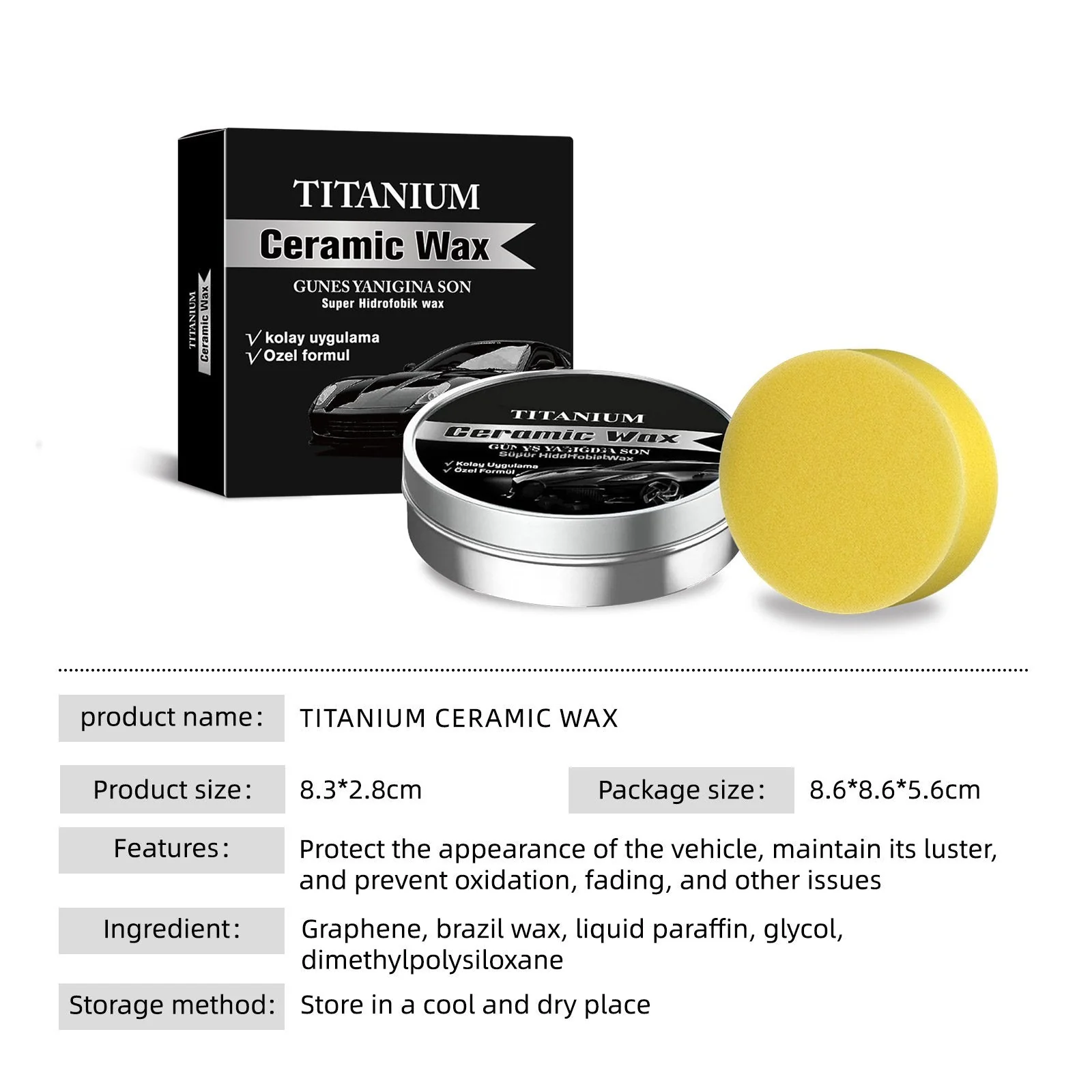 🔥🚗 Titanium Ceramic Wax Cream - Image 3