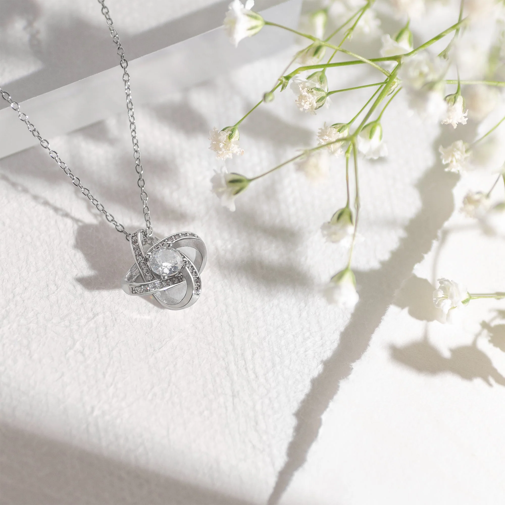 To My Daughter | Necklace with Love Knot - Image 7