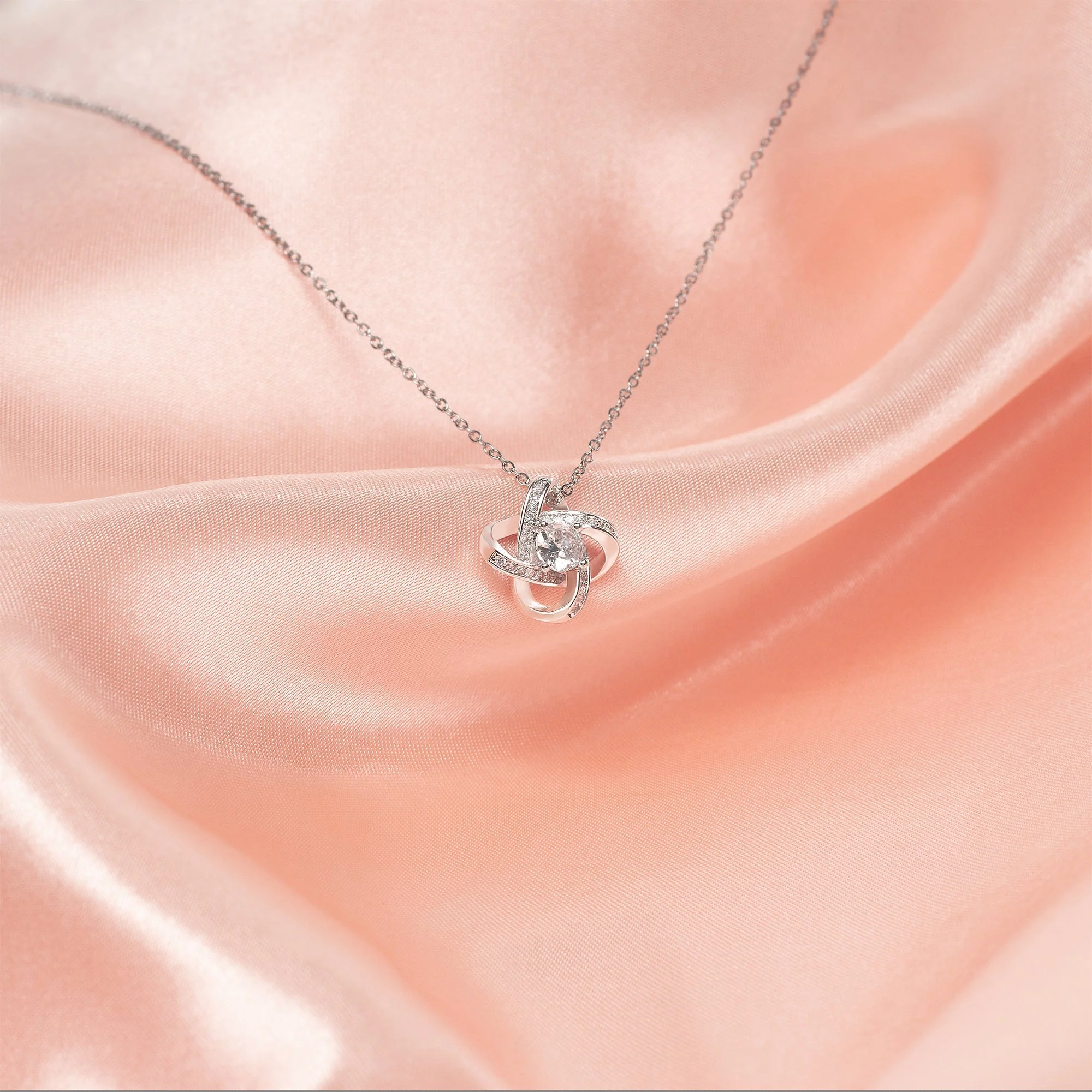 To My Daughter | Necklace with Love Knot - Image 9