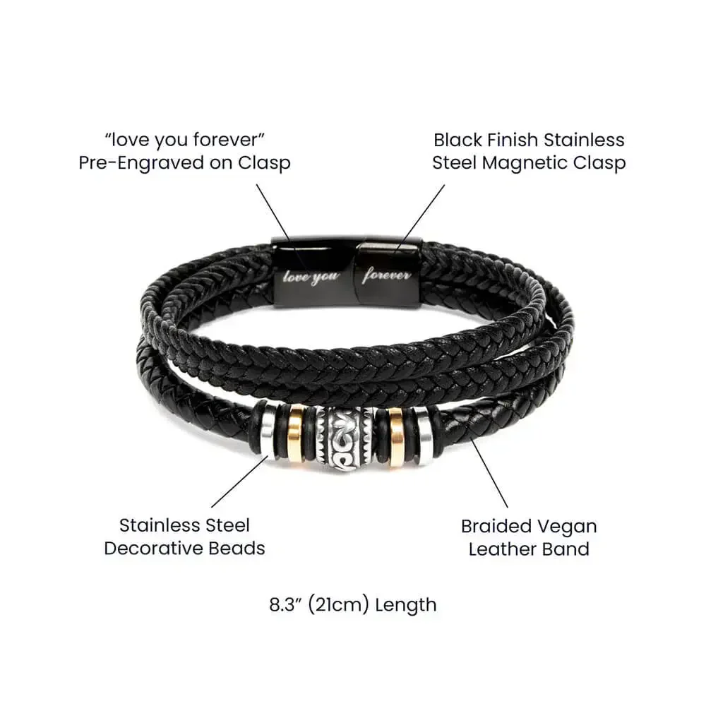 To My Son - Love You Forever - Black - Image 5