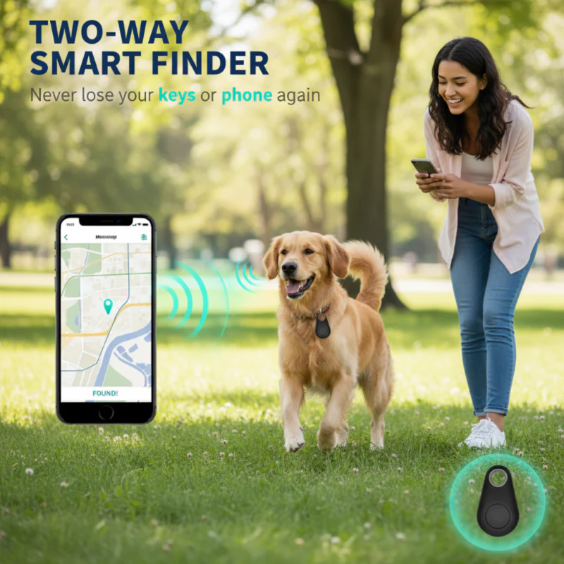 Two-Way Location Tracking Alarm Pet Tracker（People, objects, and pets can use it） - Image 3