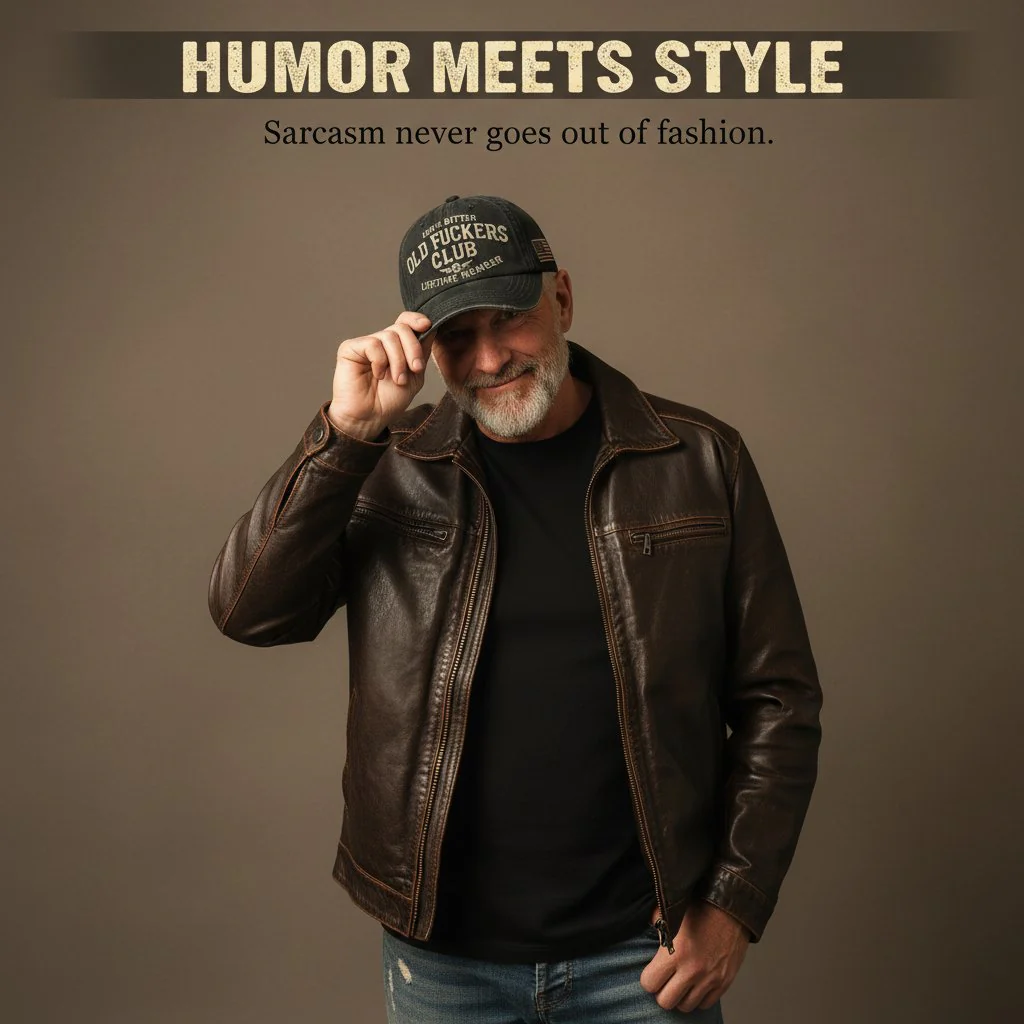 Old F*ckers Club - Vintage Baseball Cap - Image 3