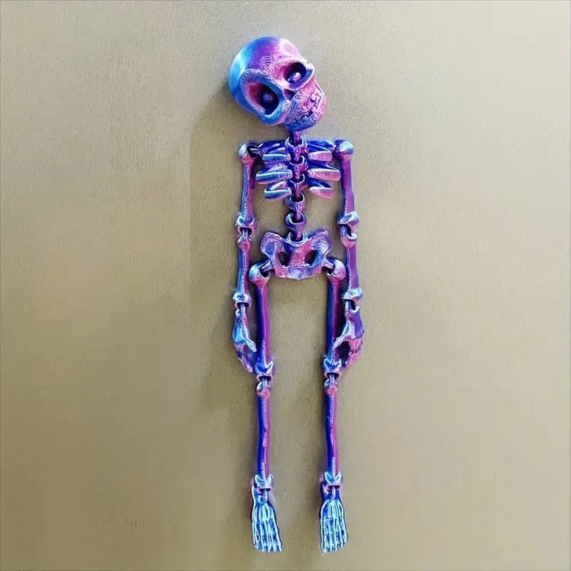 Vintage Skeleton Magnetic Figurine 🎃 - Image 17