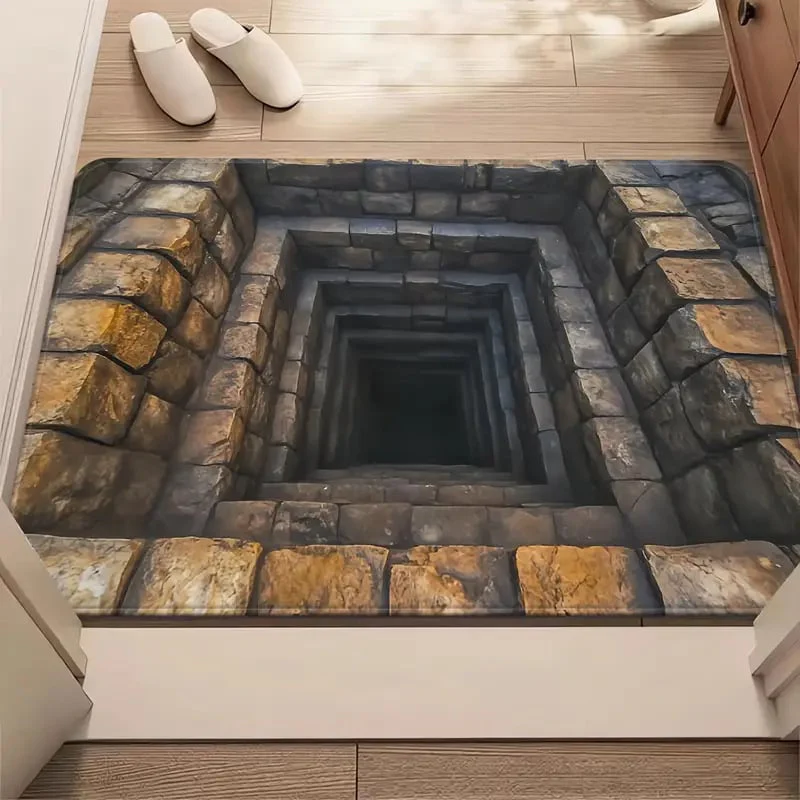 Visual Illusion Endless Abyss Pattern HD Printed Non-Slip Doormat 🔥Same as in the video - Image 11
