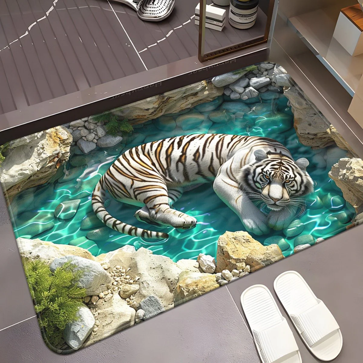 Visual Illusion Endless Abyss Pattern HD Printed Non-Slip Doormat 🔥Same as in the video - Image 12