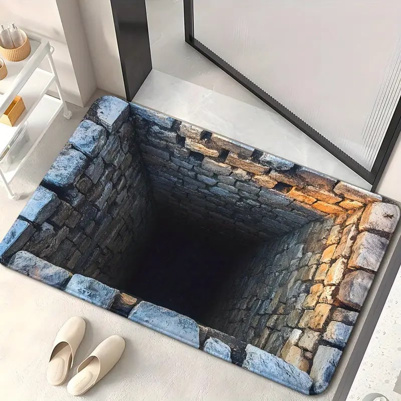 Visual Illusion Endless Abyss Pattern HD Printed Non-Slip Doormat 🔥Same as in the video - Image 4
