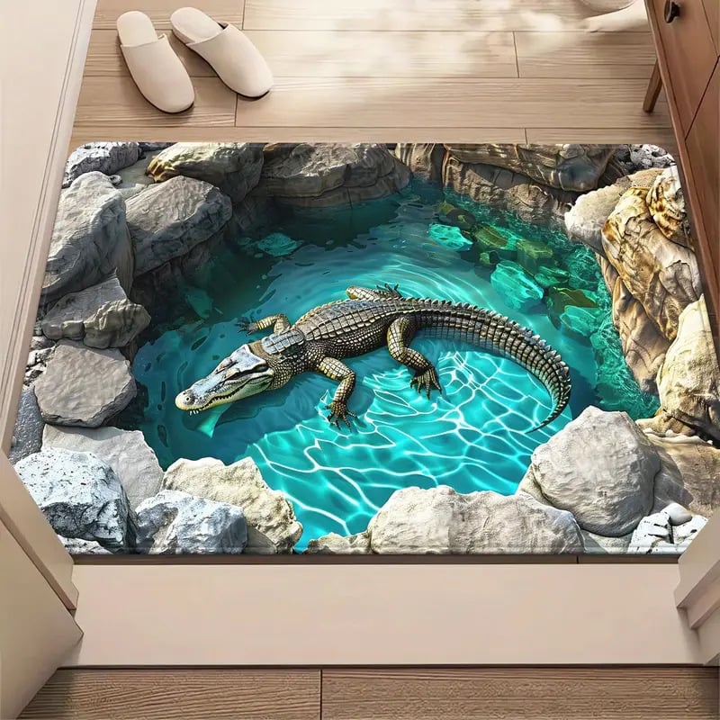 Visual Illusion Endless Abyss Pattern HD Printed Non-Slip Doormat 🔥Same as in the video - Image 7