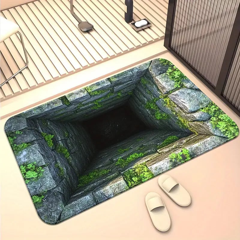 Visual Illusion Endless Abyss Pattern HD Printed Non-Slip Doormat 🔥Same as in the video - Image 9