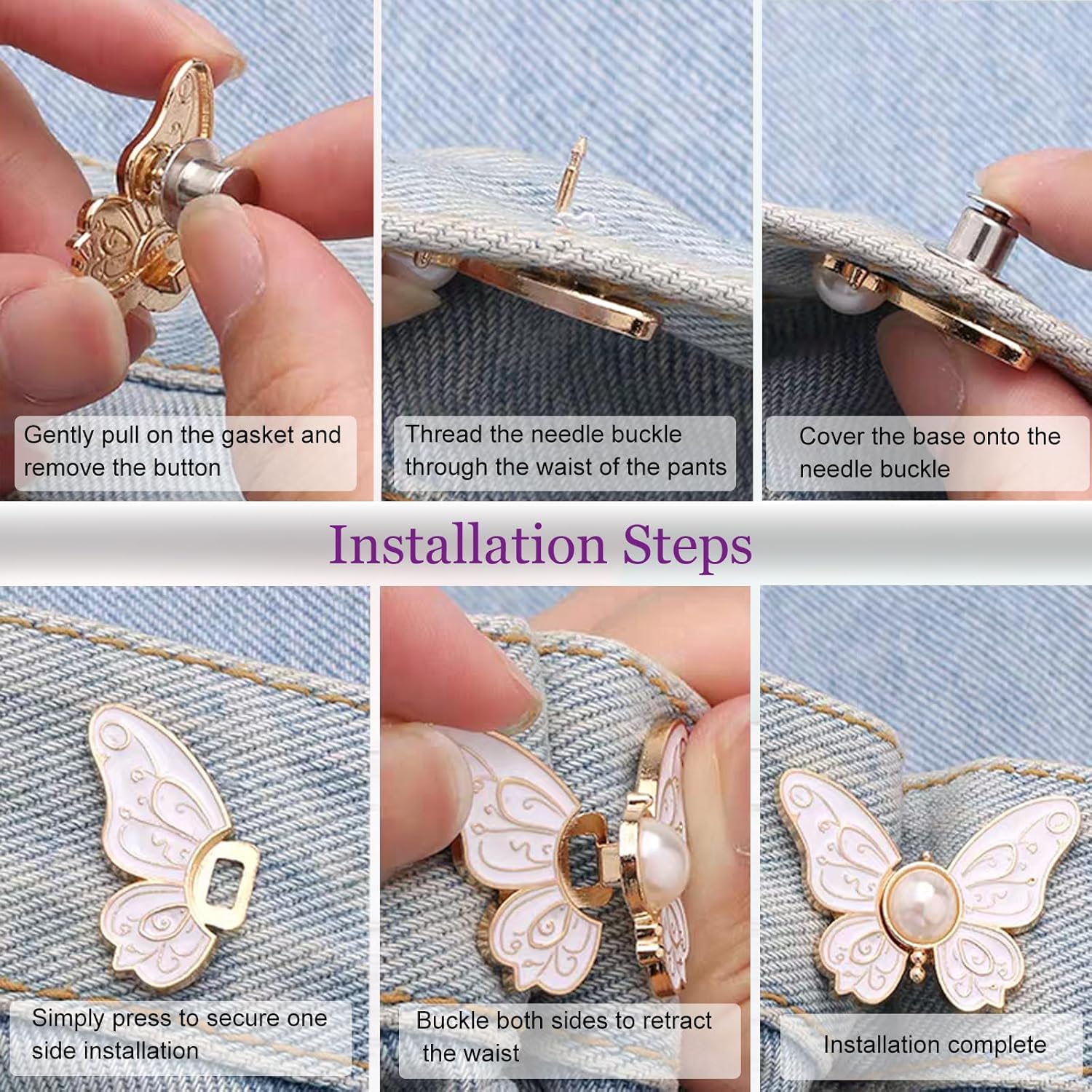 2-Pack Detachable Butterfly Clips🦋 - Image 7