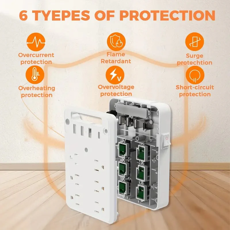 💥🎁Wall Outlet Extender with Shelf Night - Image 2
