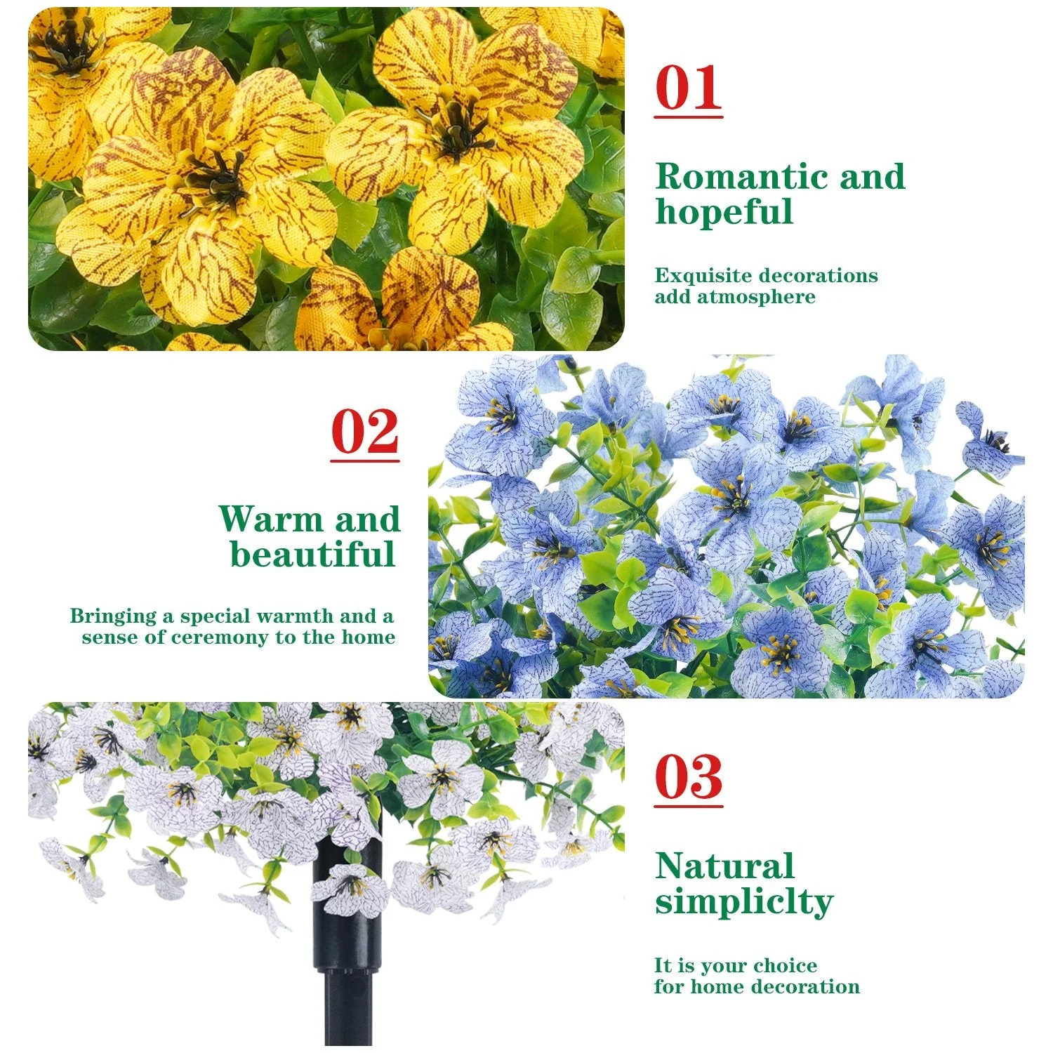 Last Day Promotion! 🔥Outdoor/Indoor UV Resistant & Waterproof Artificial Flower Decor ✅ - Image 16
