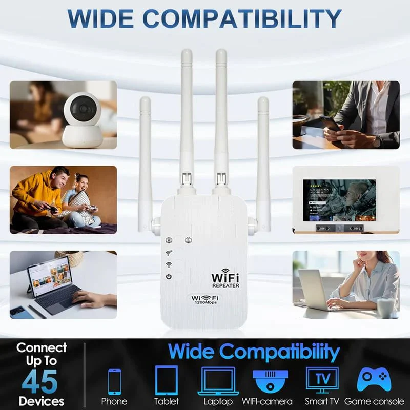 🔥WiFi Extender 2025, 1200Mbps Dual Band - Image 2