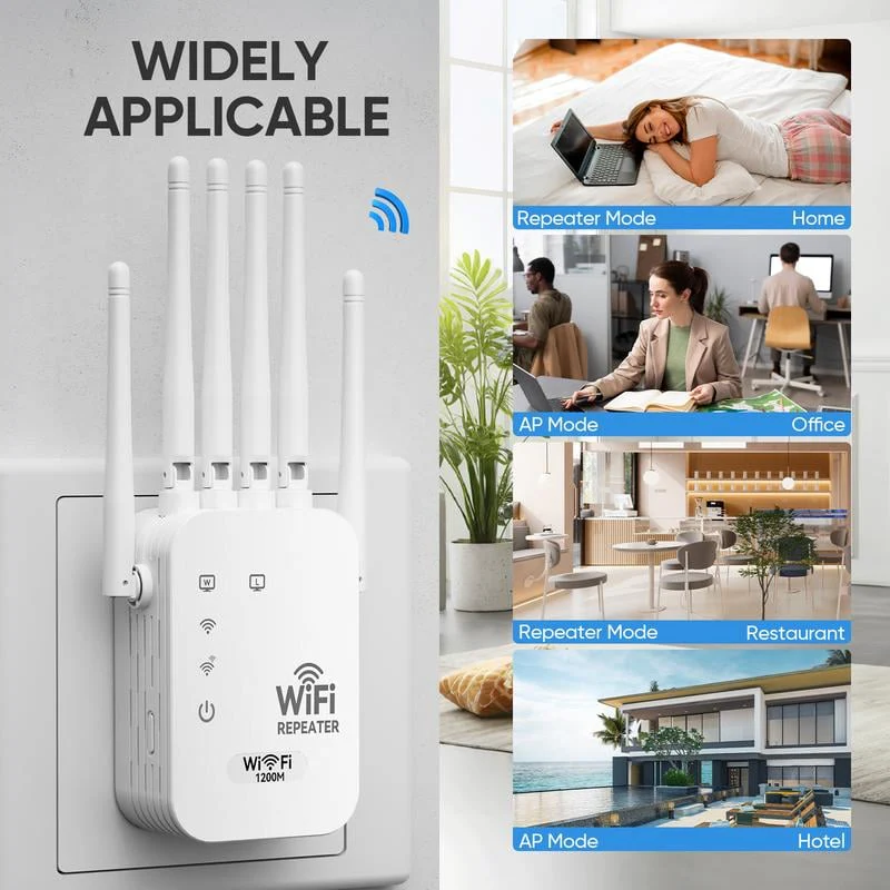 📶WiFi Extender 2025 6-Antenna Strong Signal🚀⚡ - Image 3
