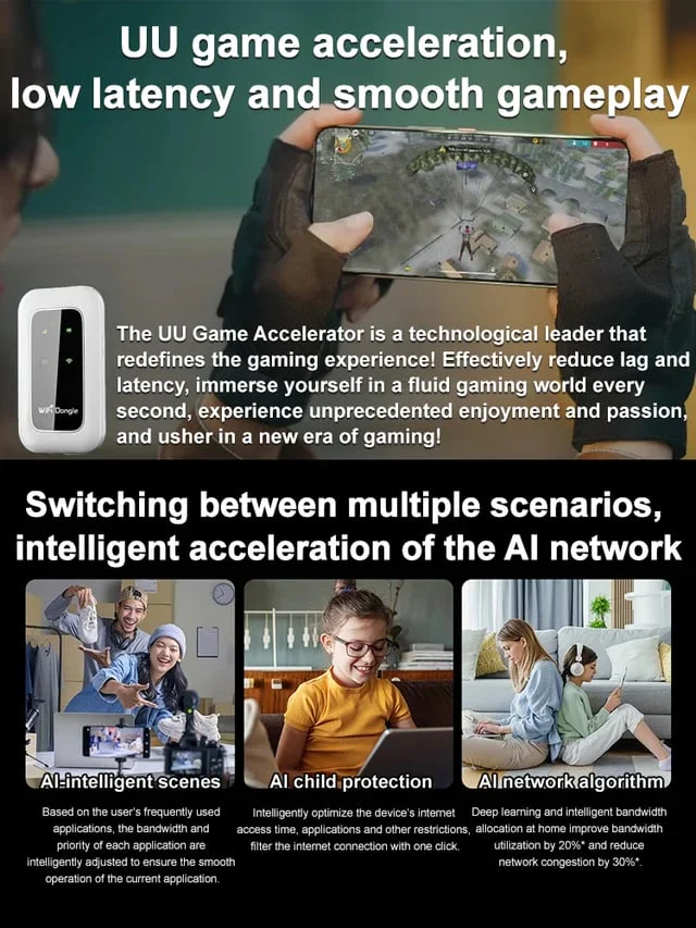 🔥Hot Sale🔥[Power on and use, free for life] All-network portable wifi - Image 3