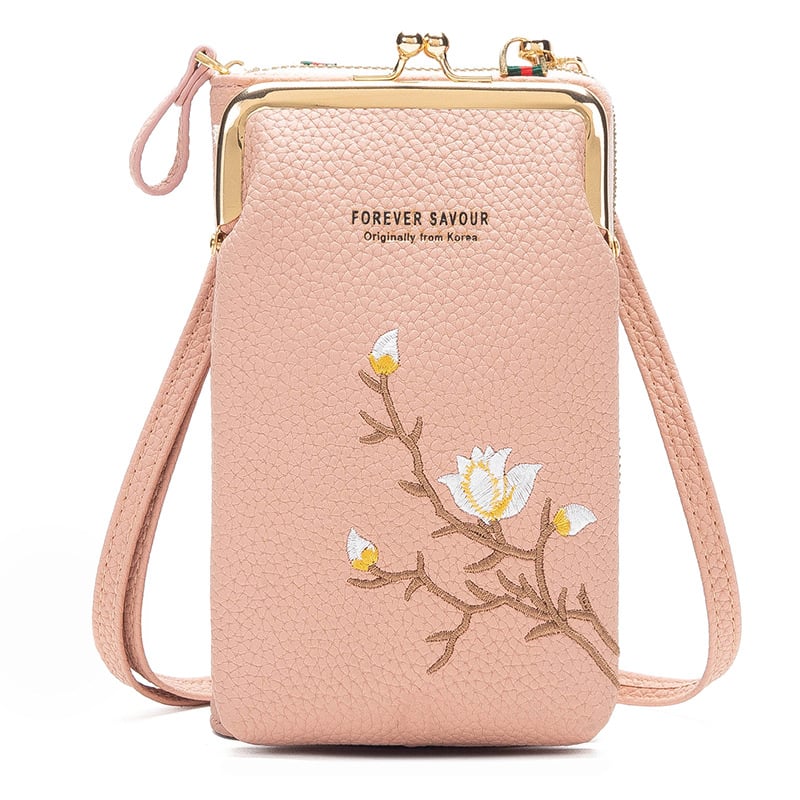 🔥 🎁Women Sling Cross-Body Wallet with Mobile Cell Phone Holder - Image 14