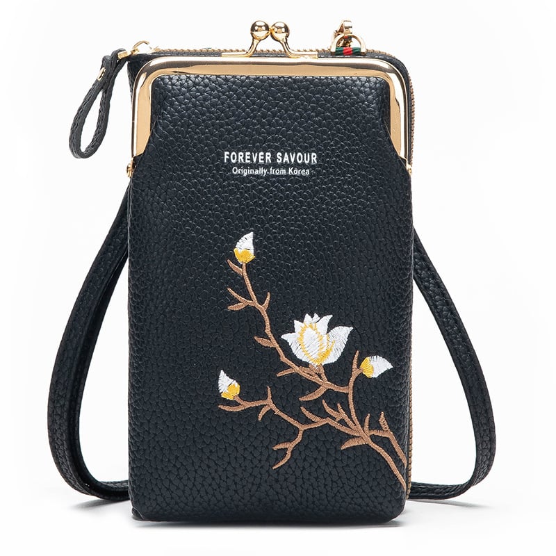 🔥 🎁Women Sling Cross-Body Wallet with Mobile Cell Phone Holder - Image 2