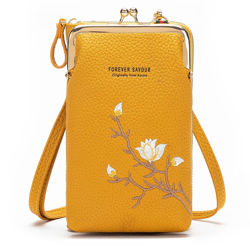 🔥 🎁Women Sling Cross-Body Wallet with Mobile Cell Phone Holder - Image 4