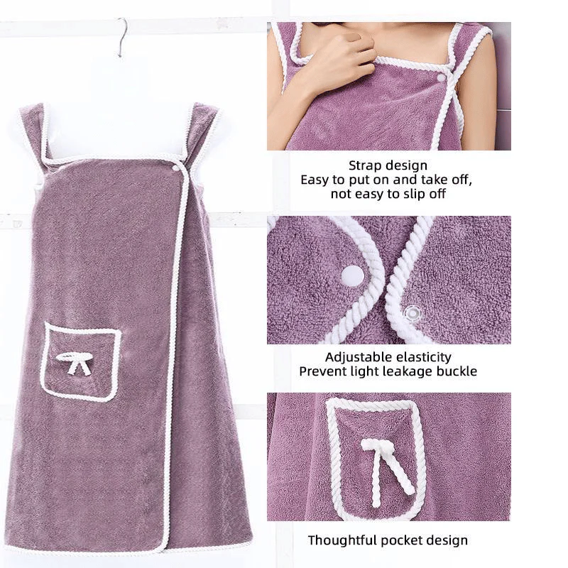 ✨ Women's Wearable Shower Skirt - Image 17